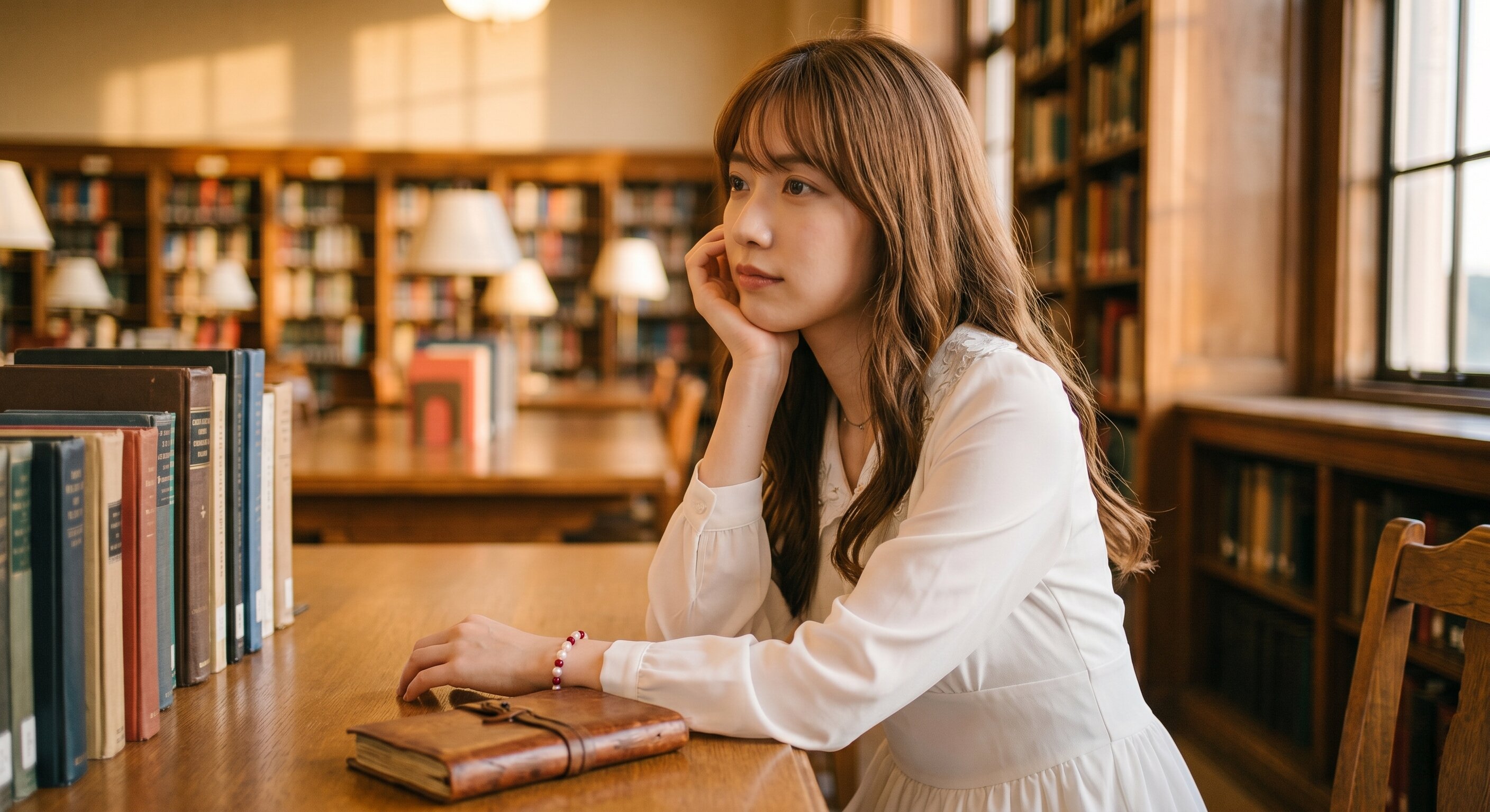 Aria in the library